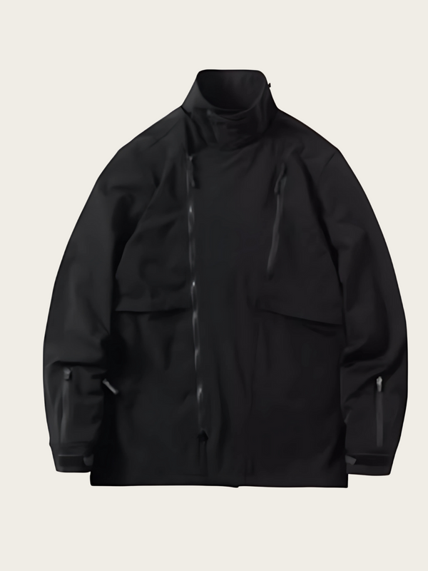 Black jacket on a beige background