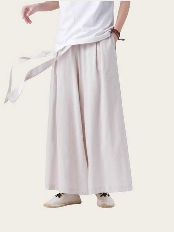 Men’s Wide-Leg Flowy Pants – Wide-Leg Flow