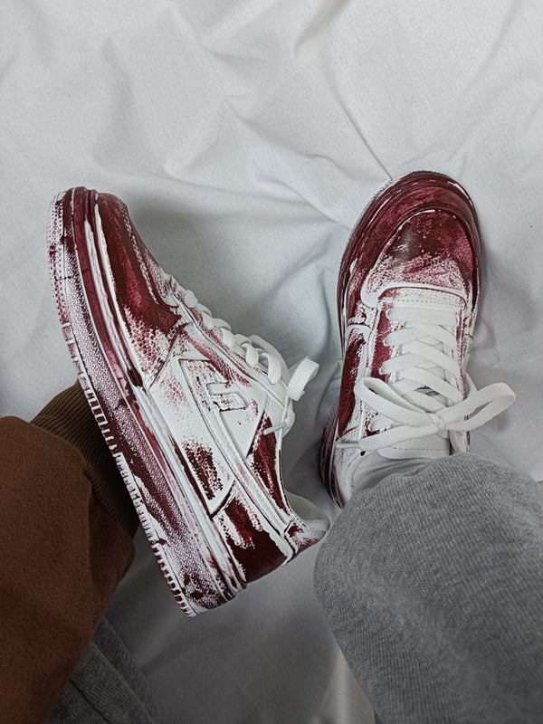 Messy Gradient Japanese Shoes - 35