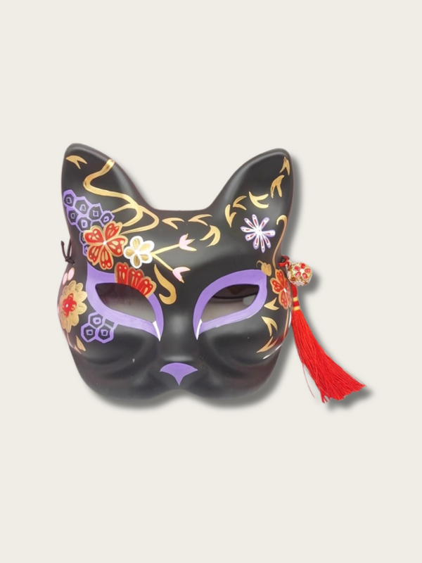 Enigmatic Foxfire Elegance Mask Series - Inferno Spirit Foxfire Mask