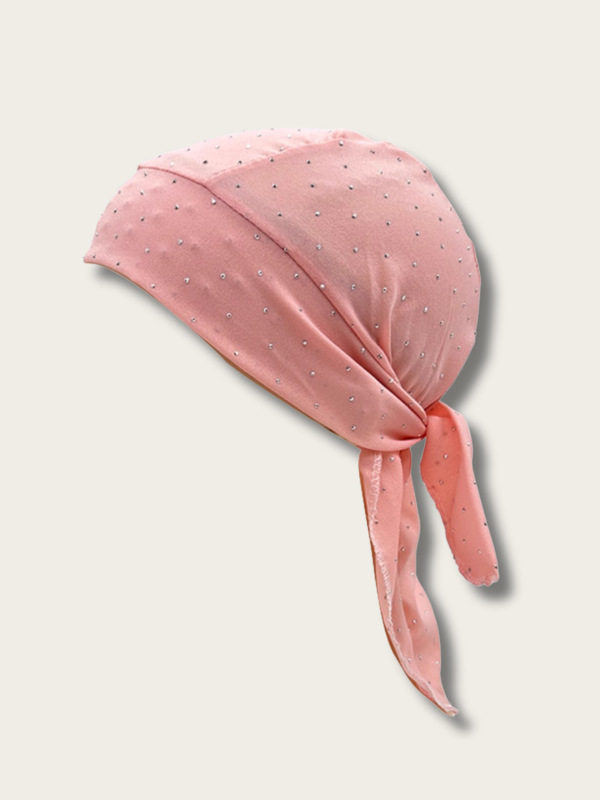 Starry Night Bandana Cap - #000000:Black