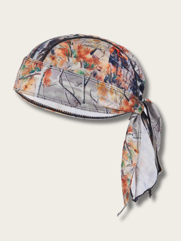Autumn Leaves Bandana Cap -