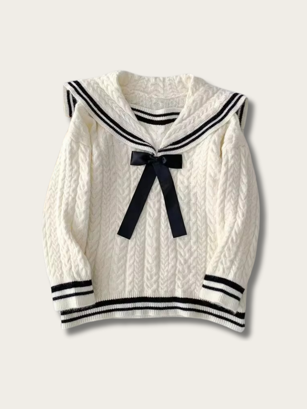 Sailor Charm Japanese Sweater - Medium