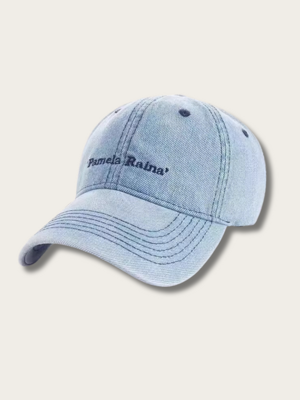 Denim Signature Dad Cap - Light Blue