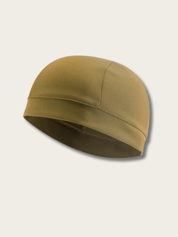Ultra-Breathable Cycling Skull Cap - Brown