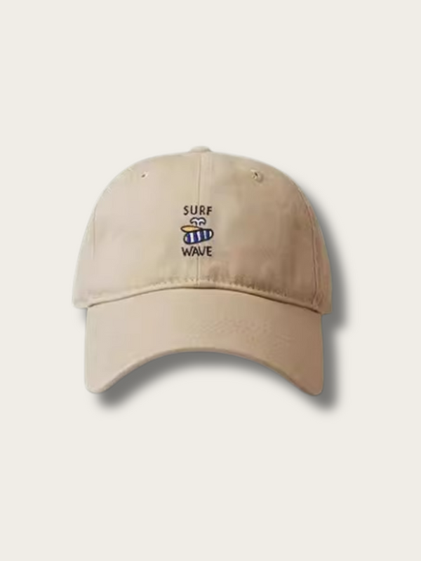 Surf Wave Dad Cap - #57735d:Army Green