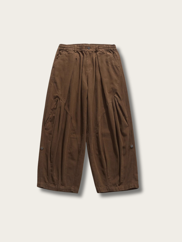 Flowing Terrain Oversized Pants - Medium