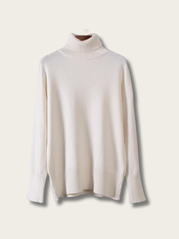 Cozy Chic Japanese Sweater - White