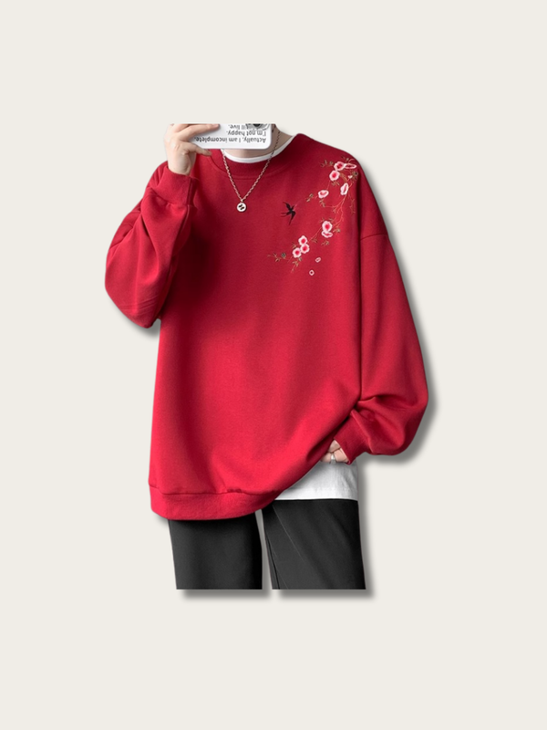 Blossom Flight Sweatshirt - black:Black