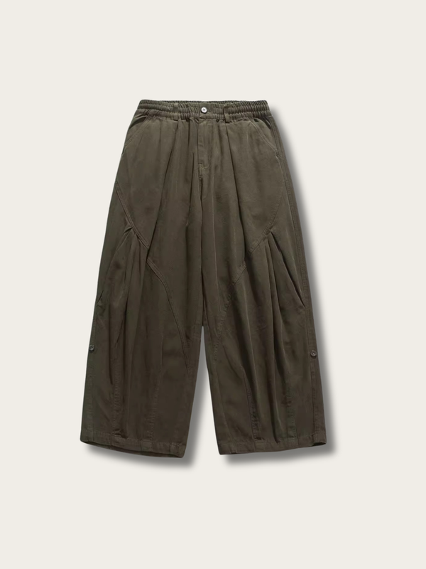 Flowing Terrain Oversized Pants - Medium