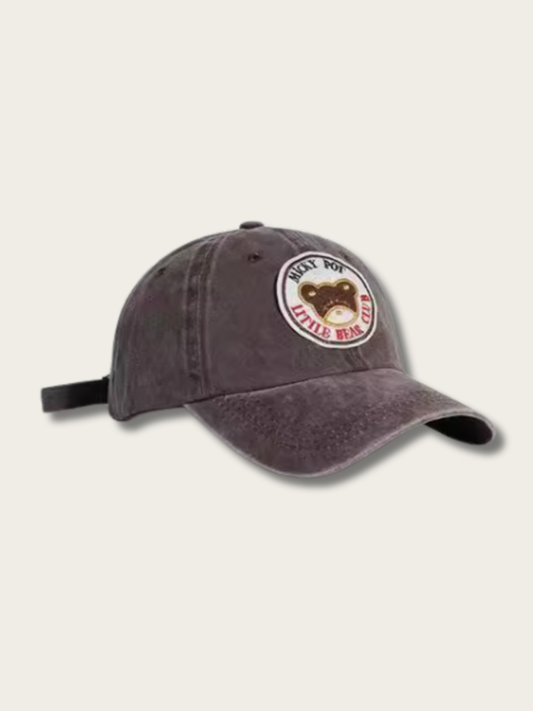 Lucky Charm Dad Cap - Brown Bear
