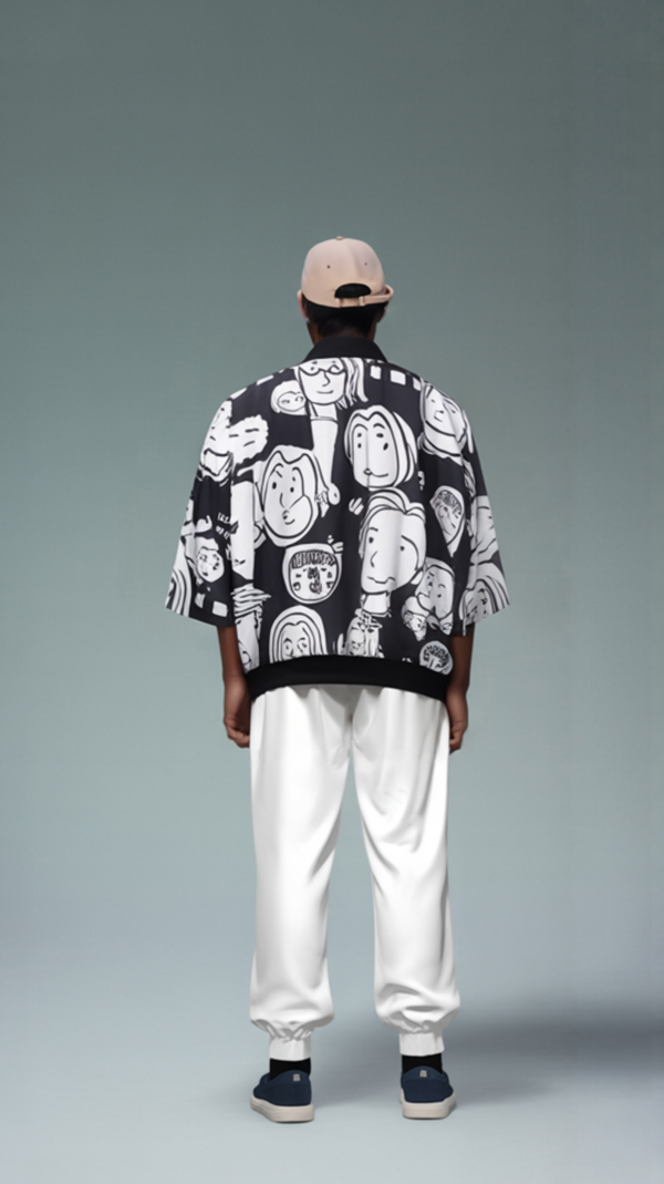 Where's Waldo Kimono Cardigan – Open-Front Drape