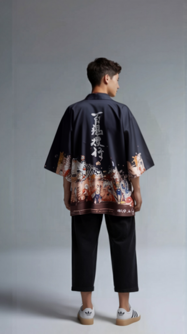 Mythical Night Parade Haori Kimono – Fox