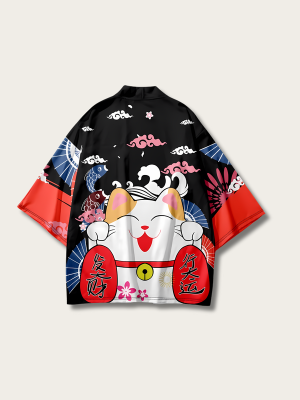 Fortune's Embrace Kimono Cardigan - M