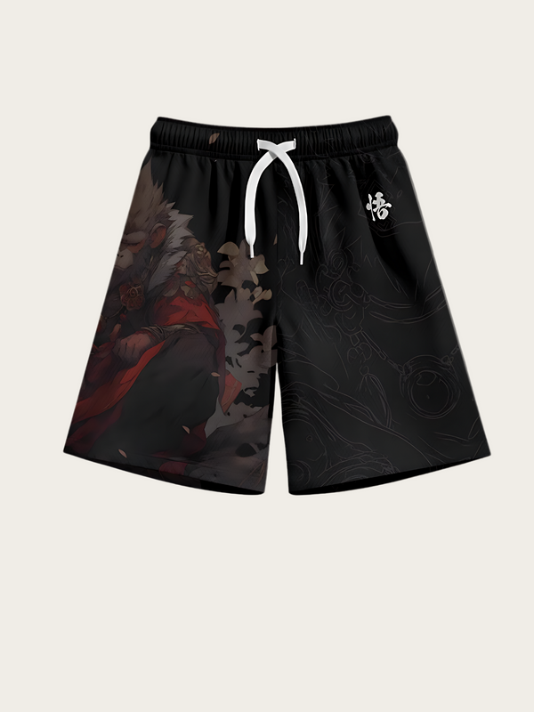 Mythical Guardian Graphic Shorts - Small