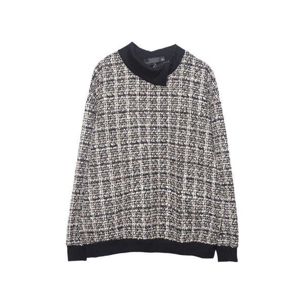 Winter Dark Loose Japanese Sweatshirt - Medium