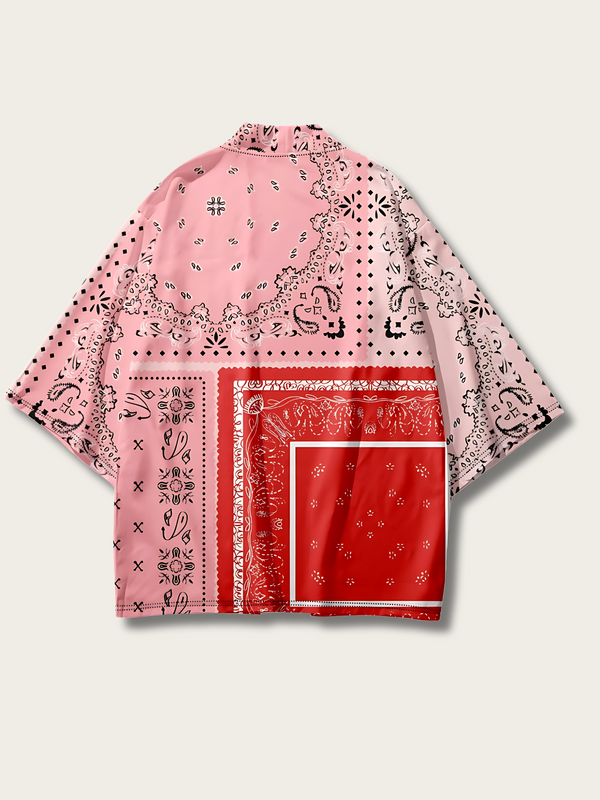 Samurai Blossom Kimono Cardigan - S