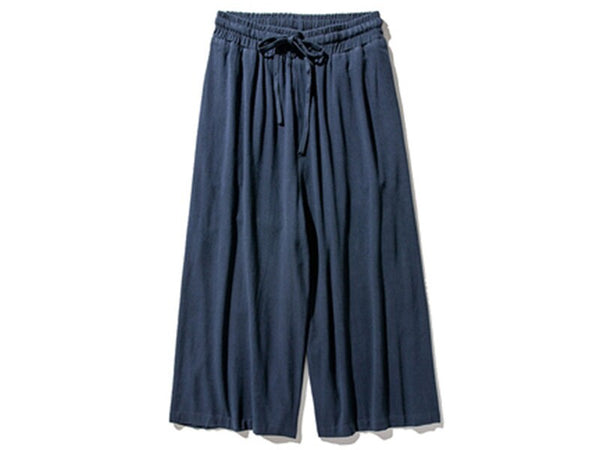 Linen Cotton Retro Japanese Harem Pants - Medium