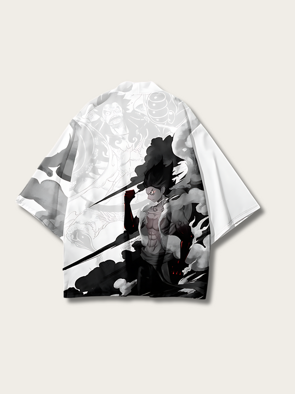 Shadow Strike Graphic Kimono - M
