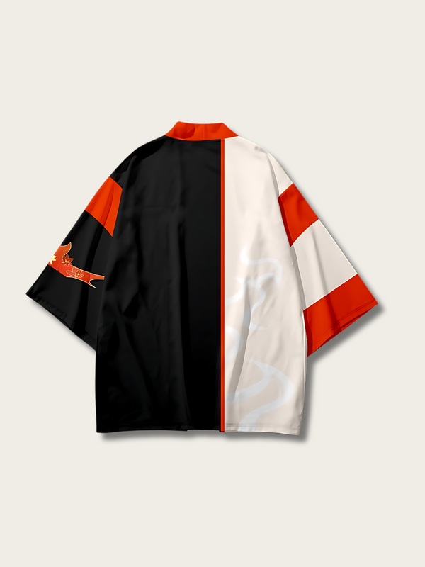 Dragon's Embers Kimono Cardigan - M