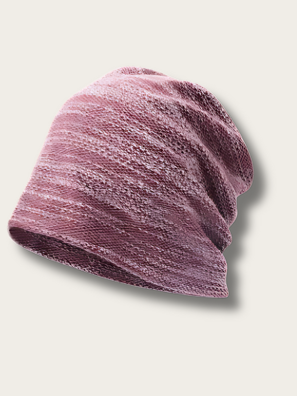 Slouchy Knit Marble Beanie Collection - #945536:Brown