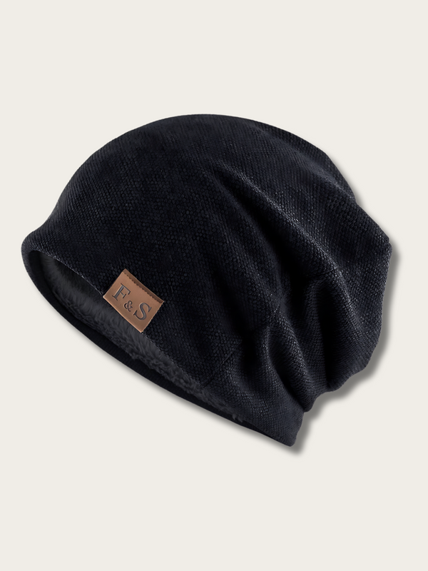 Fleece F&S Japanese Beanie - #0000ff:Blue