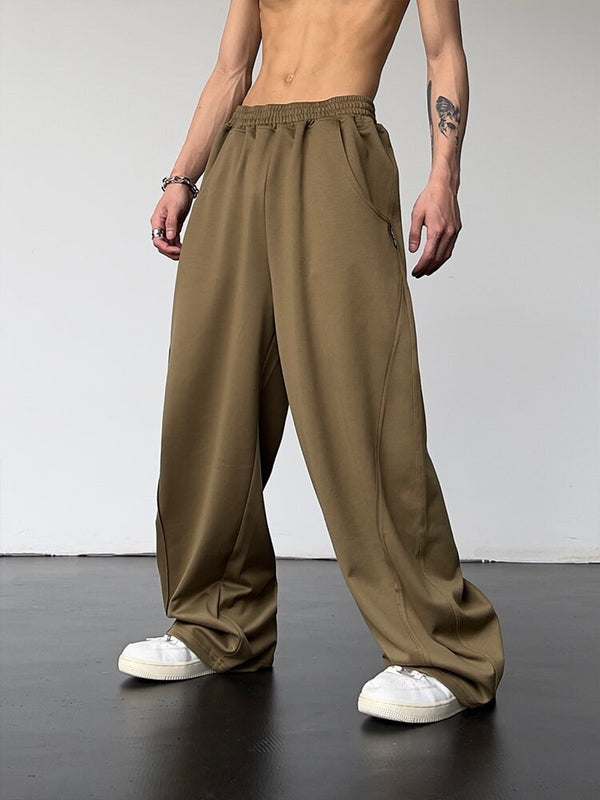 Retro Streetwear High Waist Japanese Pants - Small