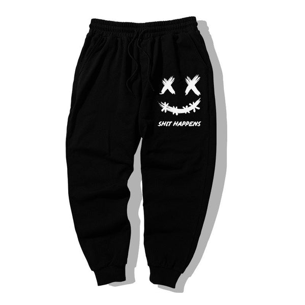 Little Devil Printed Harem Japanese Pants - Medium