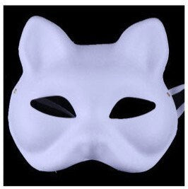 White Plaster Accessories Japanese Mask - #2