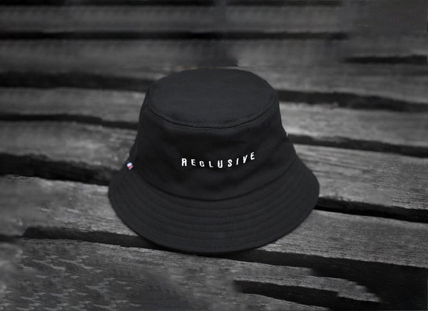 Reclusive/ Paranoid Printed Noir Japanese Techwear Bucket Hat - Reclusive