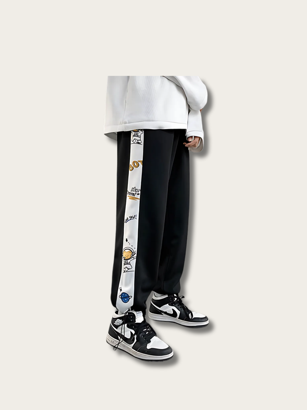 Cosmic Explorer Kawaii Japanese Pants - Medium