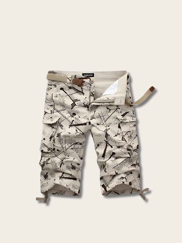 Adventure Script Cargo Japanese Shorts - XS