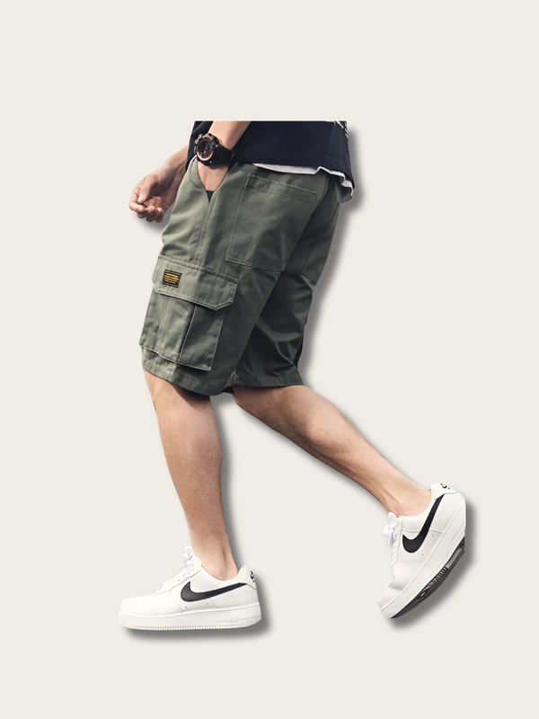 Vintage Cargo Japanese Streetwear Shorts - Medium