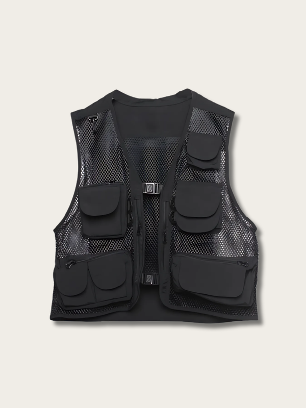 Stealth Utility Mesh Japanese Vest - Medium