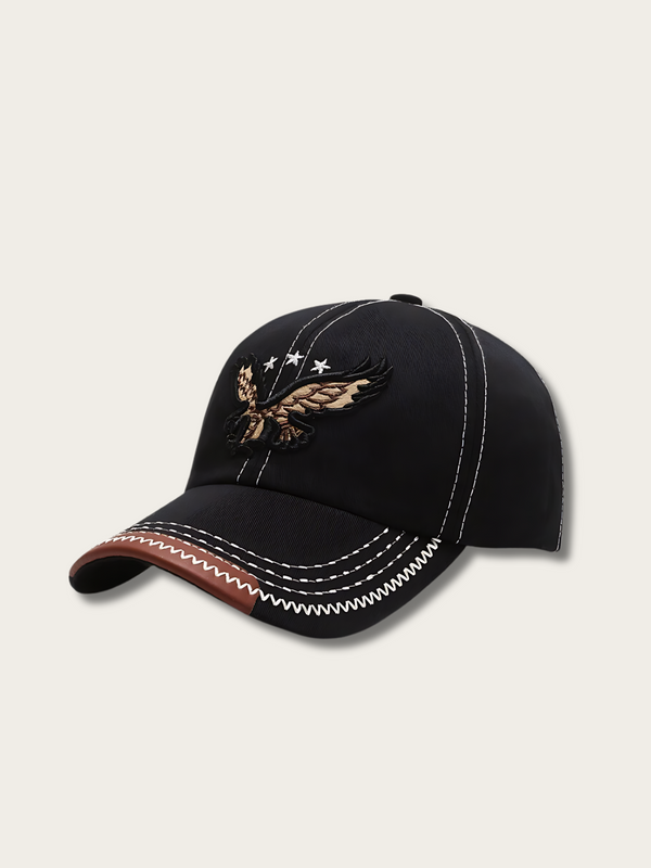 Majestic Flight Japanese Baseball Cap - Black
