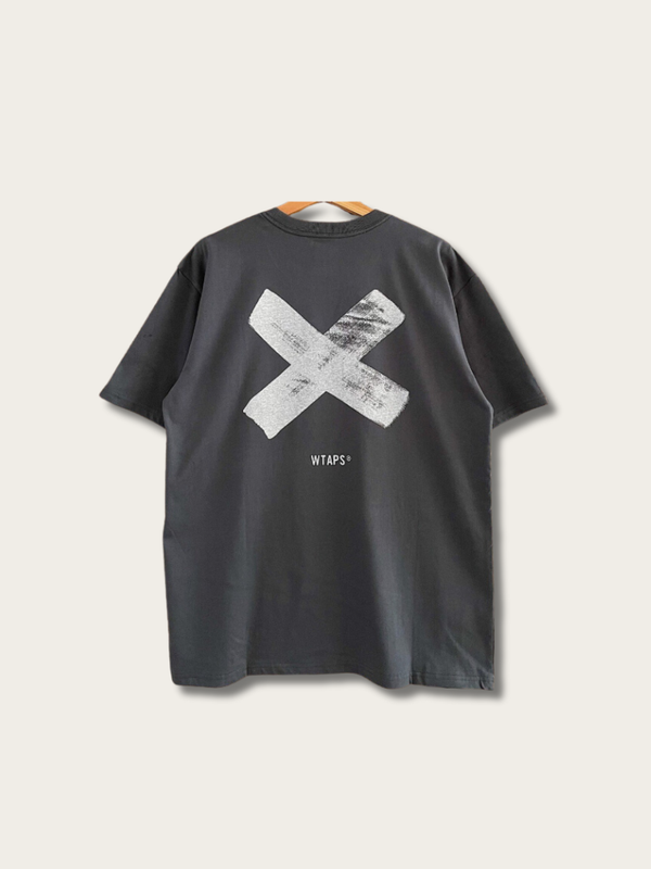 Cross Printed Japanese T Shirt - Small