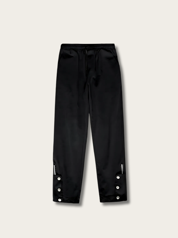 Midnight Buttonflow Japanese Modern Pants - Small