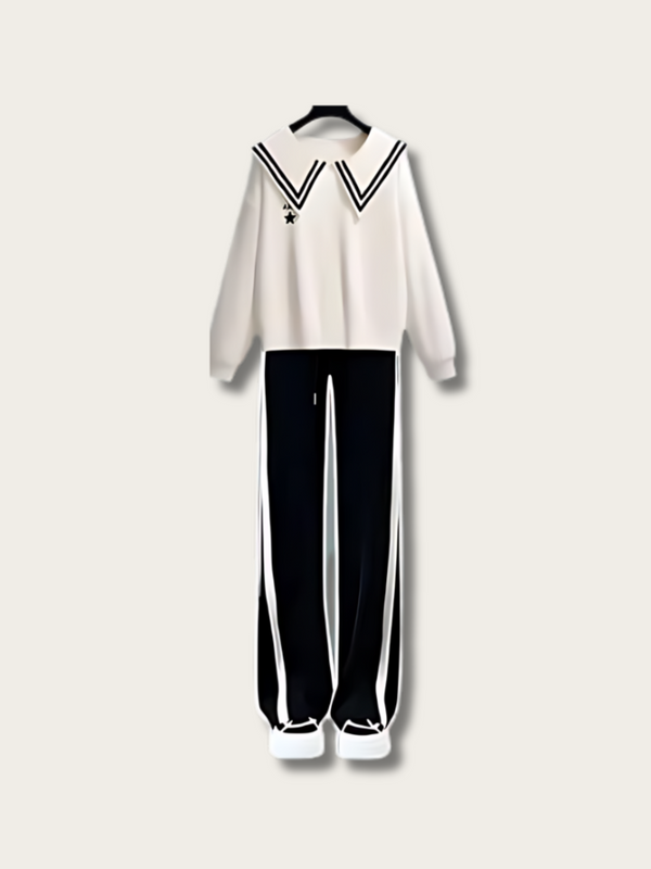 Starlight Sailor Japanese Sweatshirt - White
