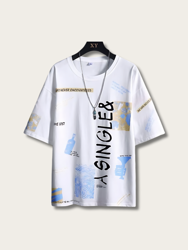 Summer Tide Fashion Japanese T Shirt - Small