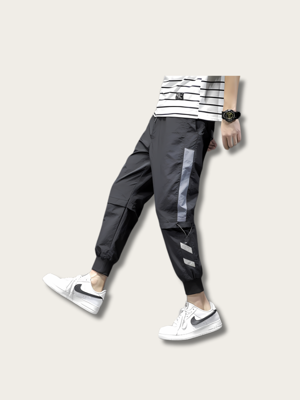 Reflective Surge Japanese Modern Pants - Medium