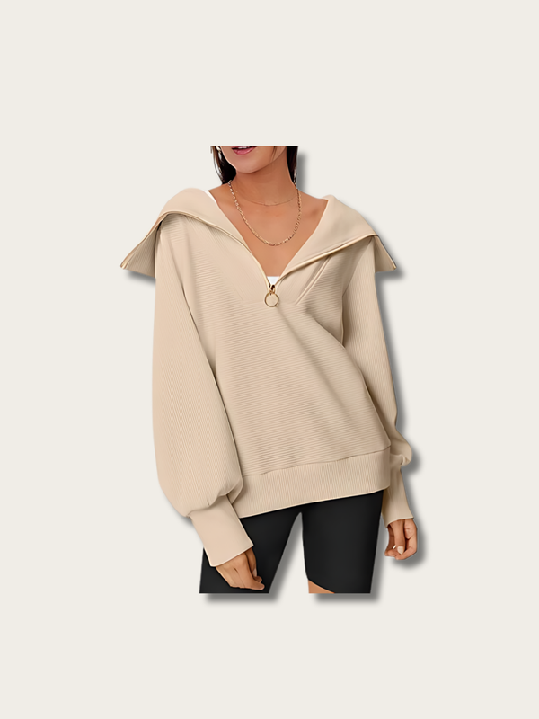 Eclipse Zip Japanese Sweater - Small