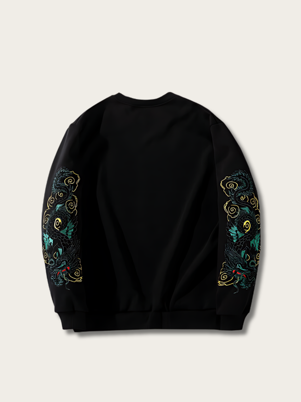 Mystic Dragon Harmony Japanese Sweater - Large