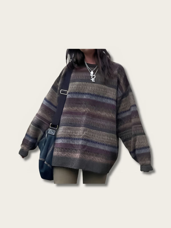 Earthy Comfort Japanese Sweater - S