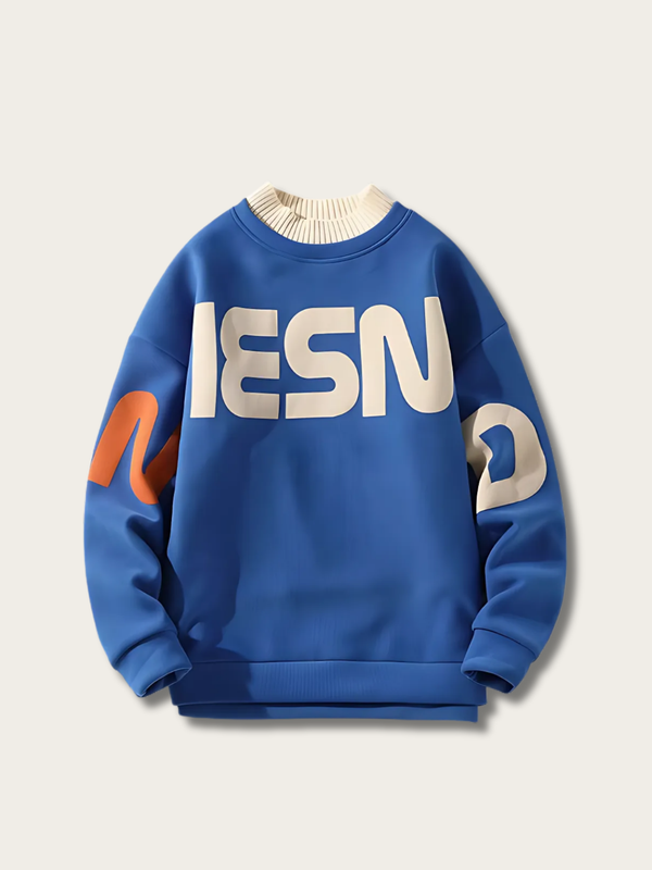Urban Essence Graphic Japanese Style Sweater - Medium
