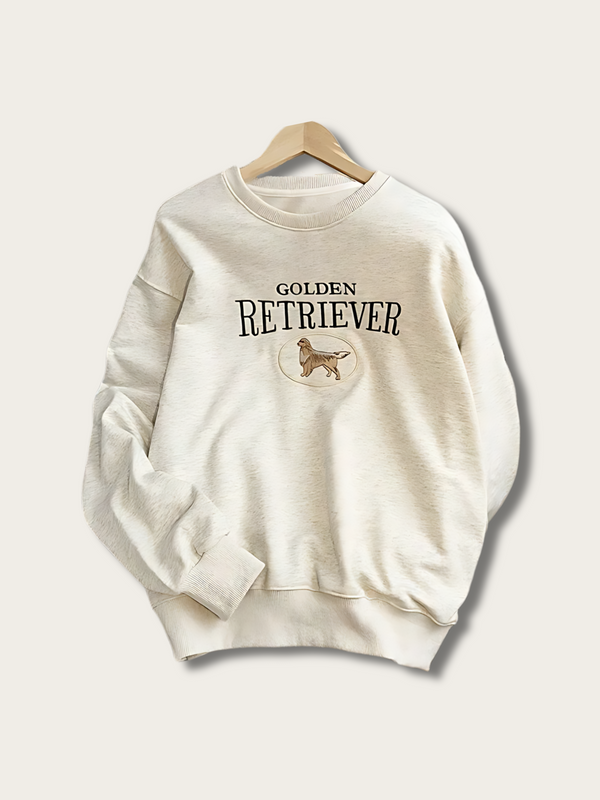 Retriever Comfort Crew Japanese Sweatshirt - White