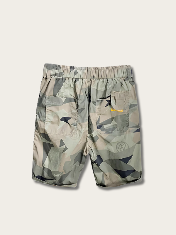 Abstract Camo Modern Shorts - Large