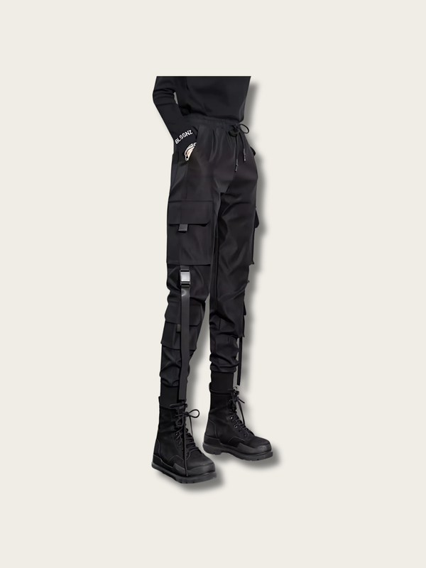 Sleek Tactical Japanese Jogger Pants - Small