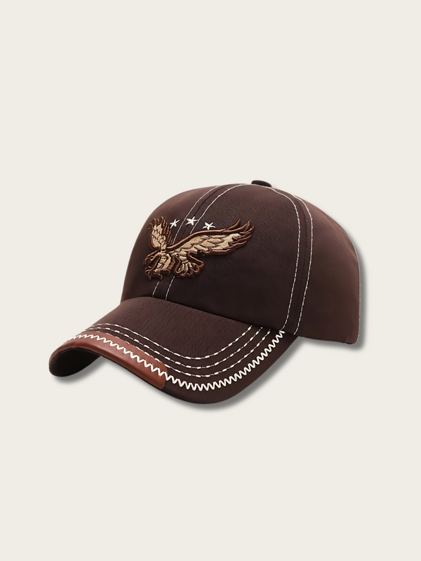 Majestic Flight Japanese Baseball Cap - Brown