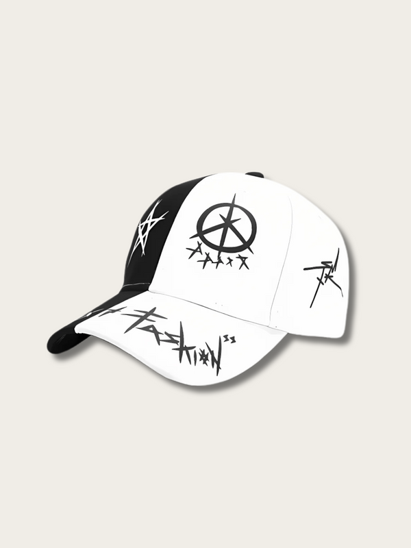 Urban Peace Graffiti Japanese Cap - White