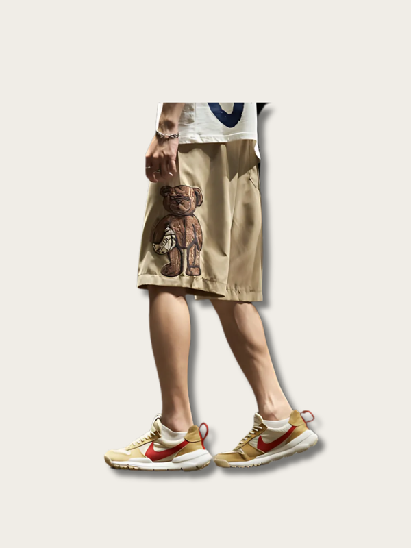 Bear Addiction Streetwear Shorts - Medium